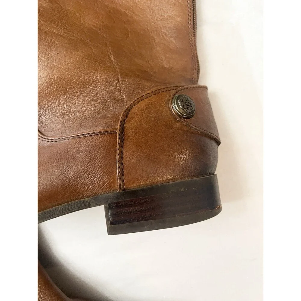 ARTURO CHIANG Brown Ombre Fierce Riding Boots 8.5 Tall